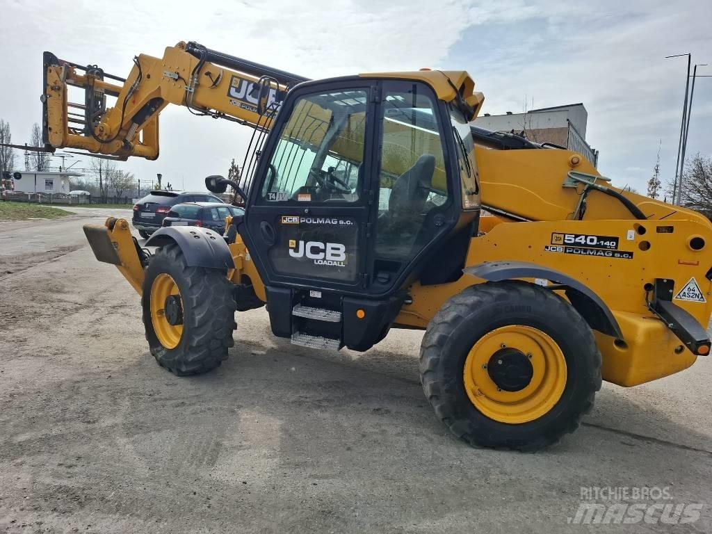 JCB 540-140 Teleskopiniai krautuvai
