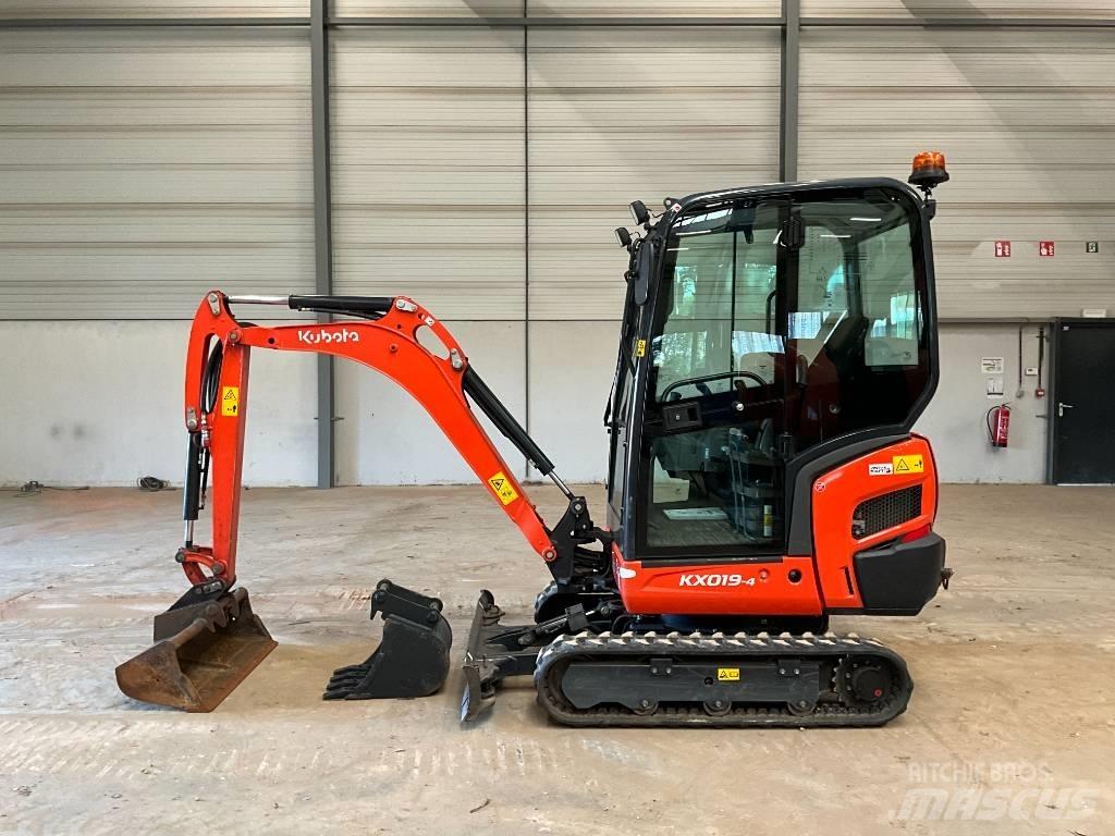 Kubota KX 019-4 Mini ekskavatoriai < 7 t