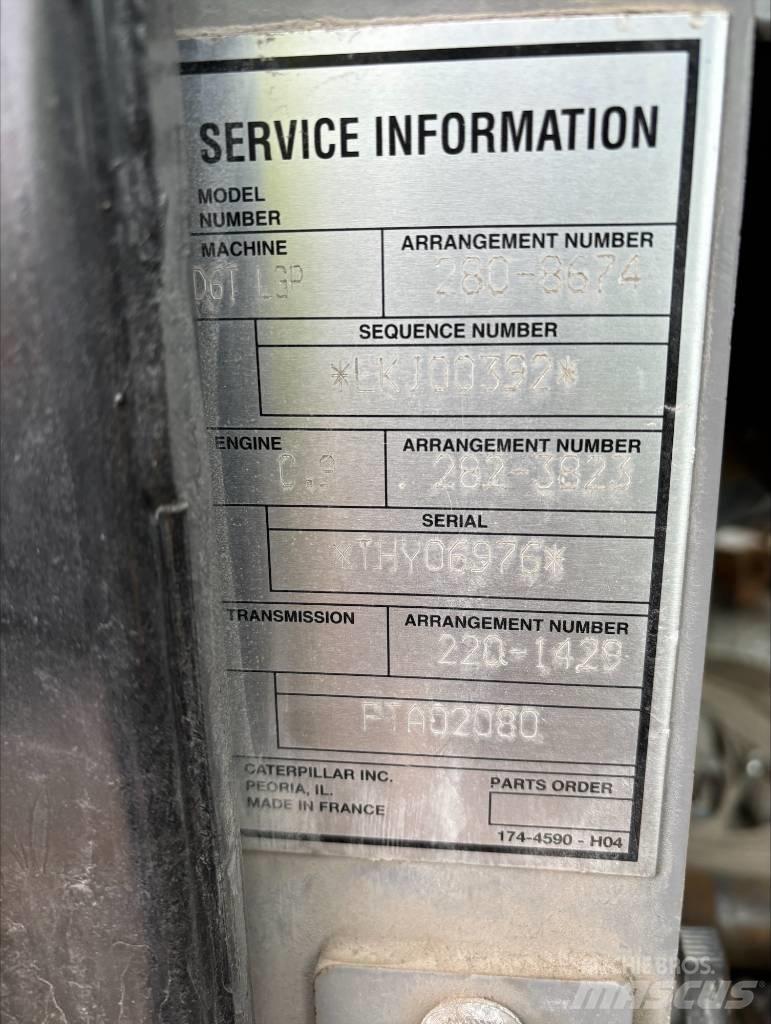 CAT D 6 T LGP Vikšriniai buldozeriai
