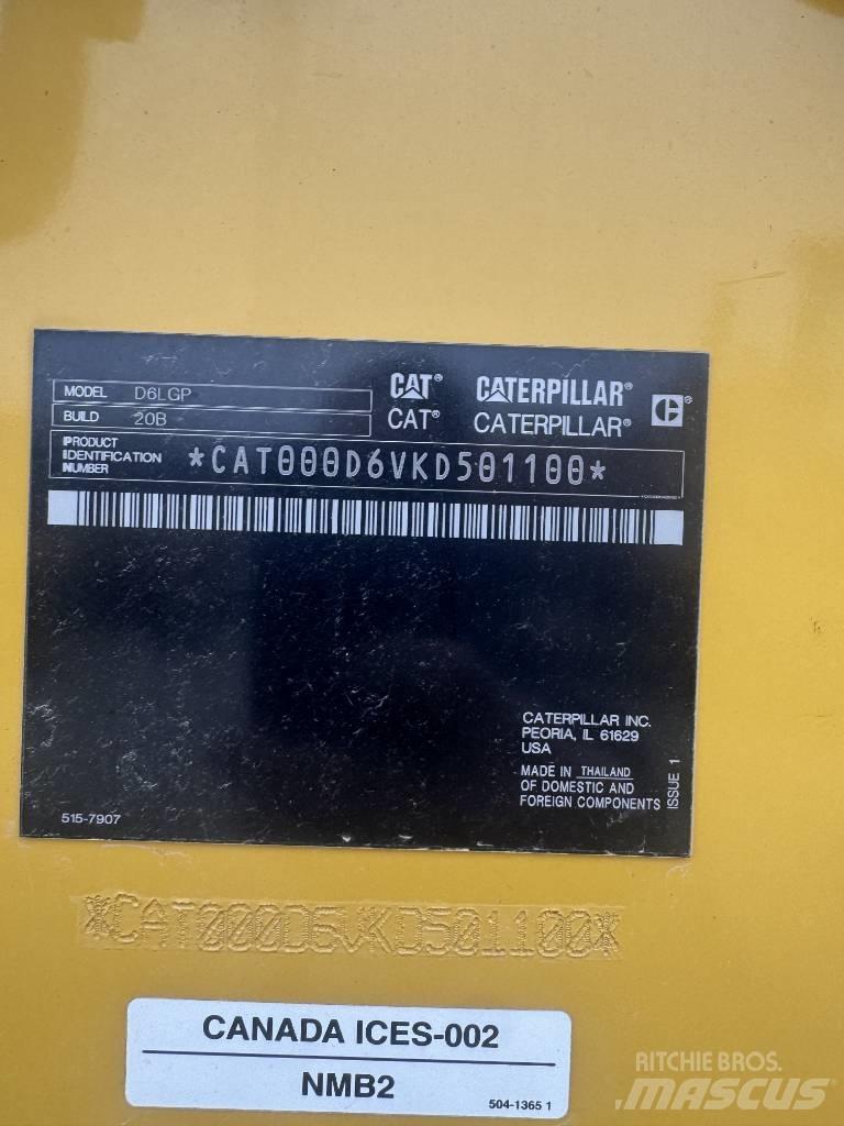 CAT D6 LGP Vikšriniai buldozeriai