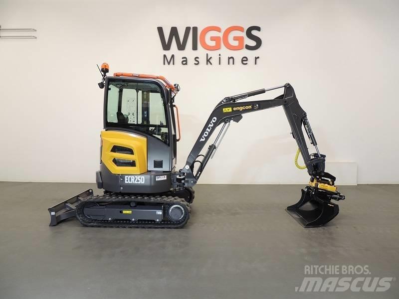 Volvo ECR25D Mini ekskavatoriai < 7 t