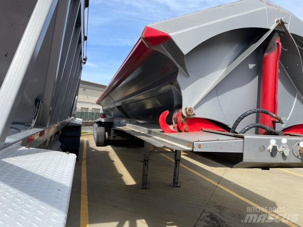  OSW 4 Axle Side Dump Savivartės priekabos