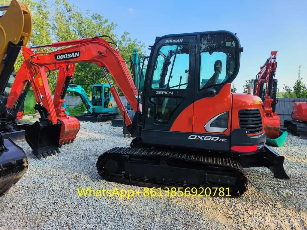 Doosan DX 60 Mini ekskavatoriai < 7 t