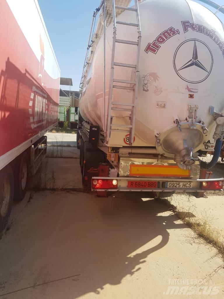 Fruehauf BENALU TC34 Cisternos puspriekabės