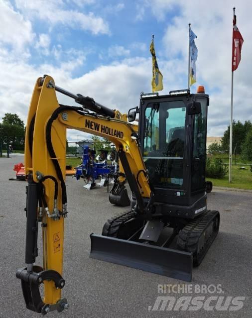 New Holland E25D Mini ekskavatoriai < 7 t