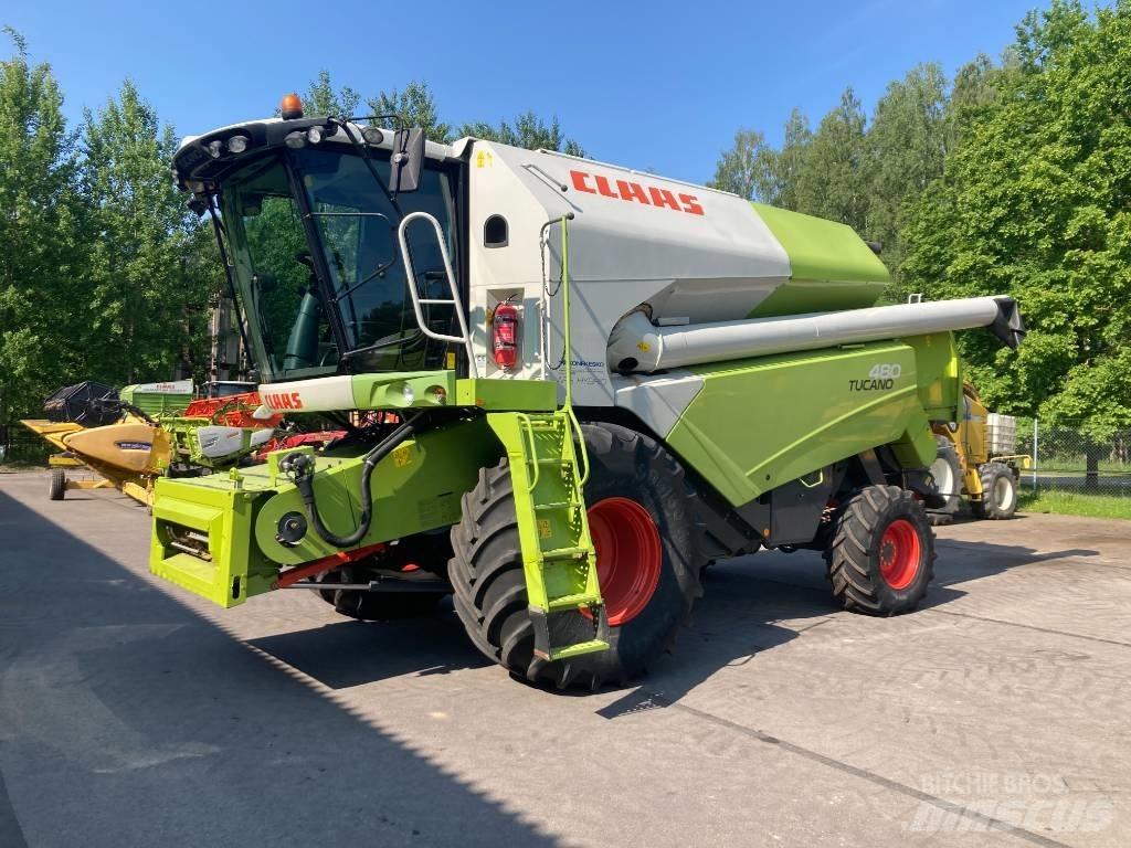 CLAAS Tucano 480 Derliaus nuėmimo kombainai