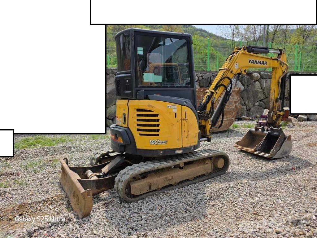 Yanmar Vio 35 Mini ekskavatoriai < 7 t