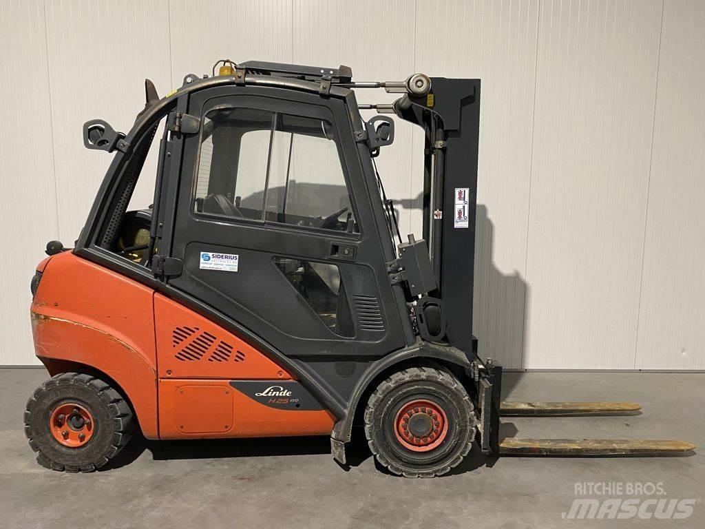 Linde H25T-393 LPG (dujiniai) krautuvai