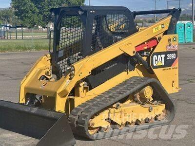 CAT 289 D Krautuvai su šoniniu pasukimu
