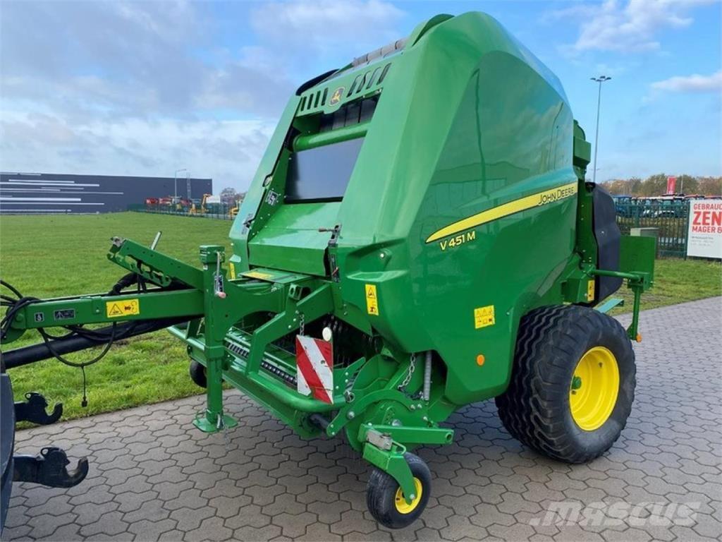 John Deere V 451 M Ritinių presai