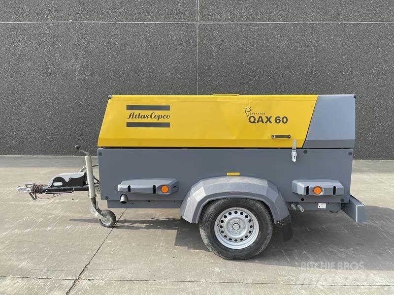 Atlas Copco QAX 60 Dyzeliniai generatoriai