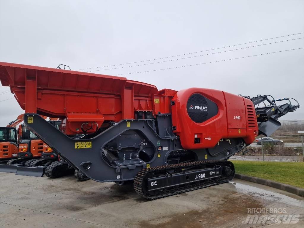 Terex Finlay J960 Mobilūs smulkintuvai