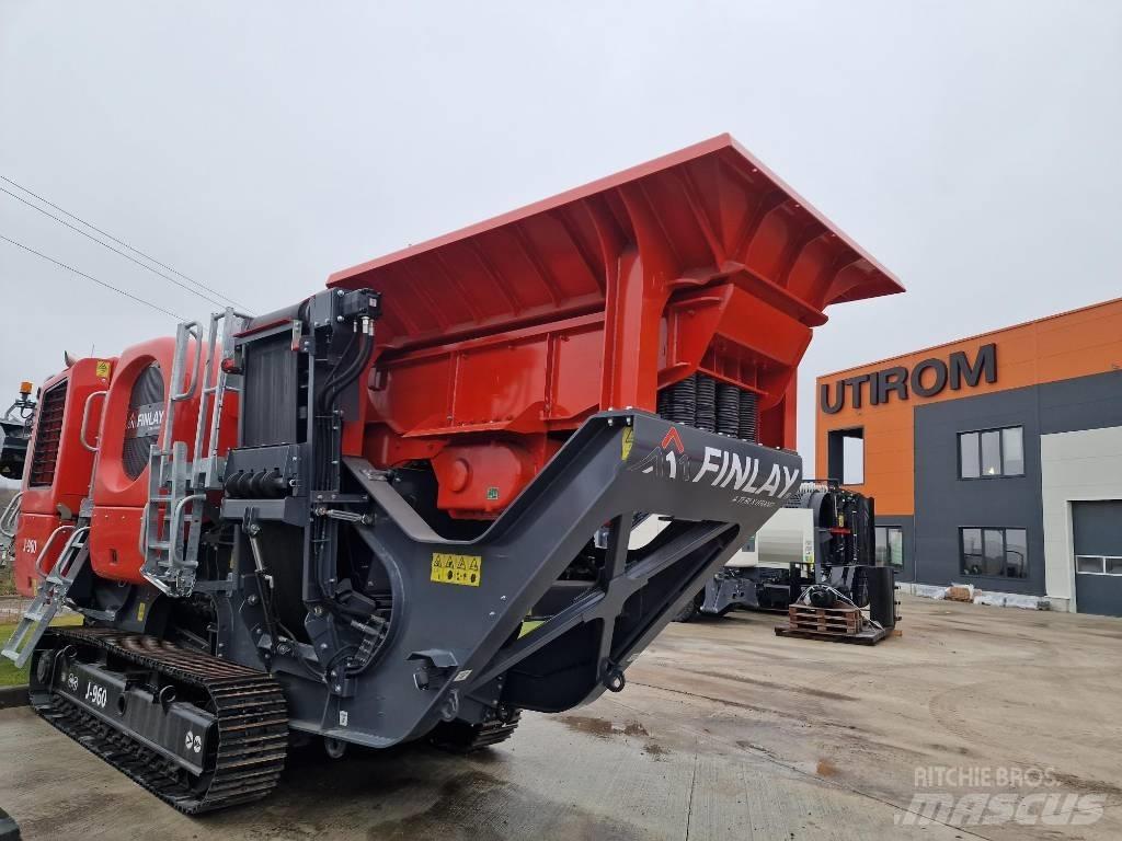 Terex Finlay J960 Mobilūs smulkintuvai