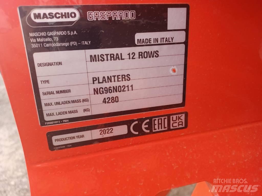 Maschio Mistral 12R Tiksli sėjimo technika