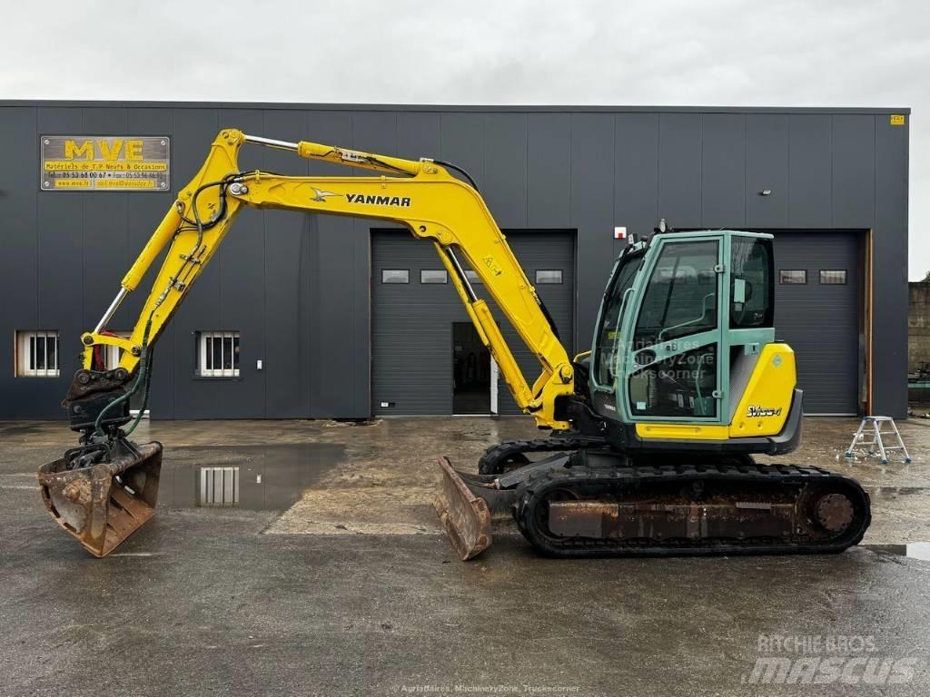 Yanmar SV 100 Vidutinės galios ekskavatoriai 7-12 t