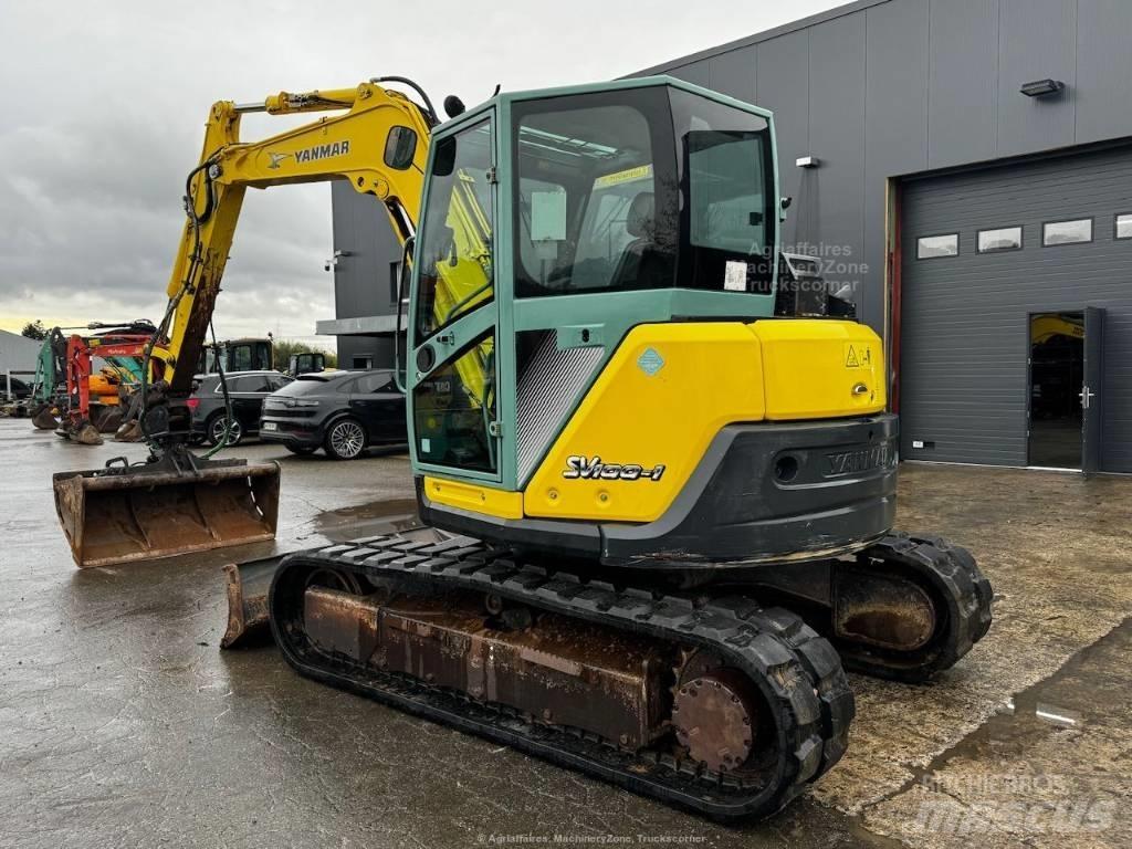 Yanmar SV 100 Vidutinės galios ekskavatoriai 7-12 t