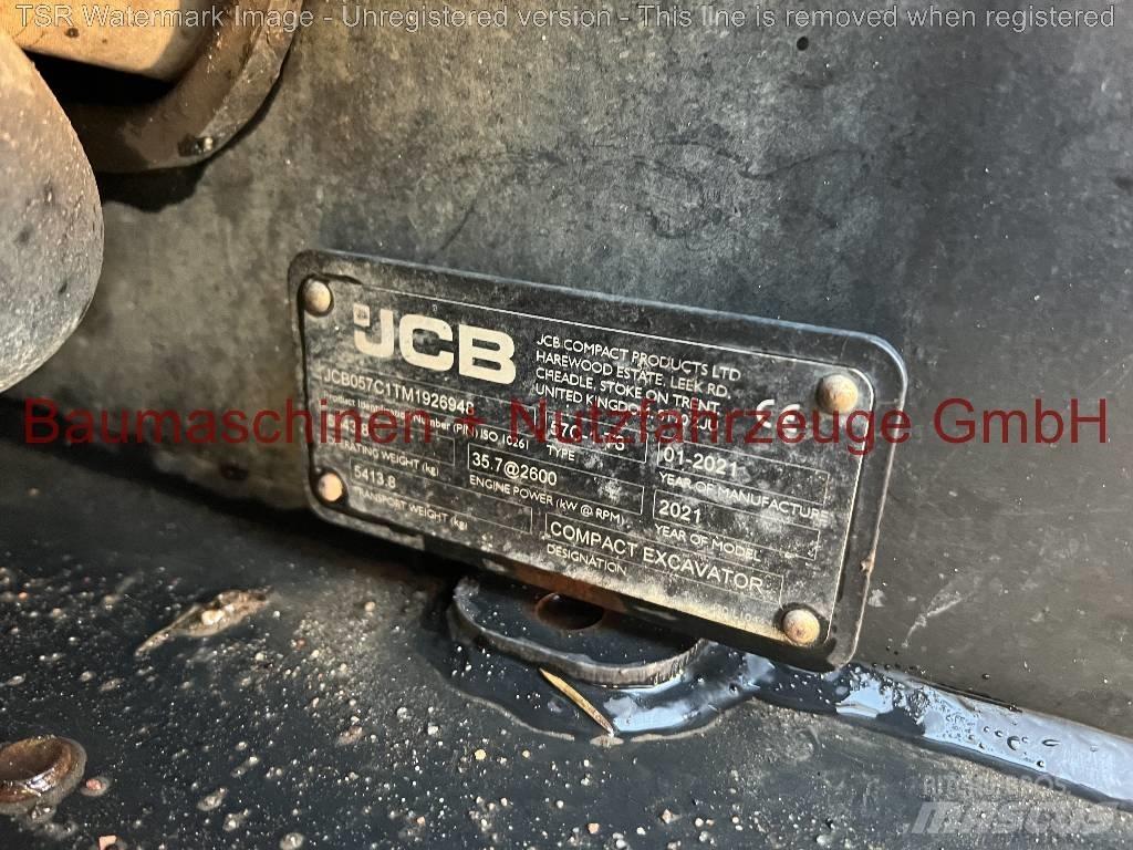 JCB 57C -gebraucht- Mini ekskavatoriai < 7 t