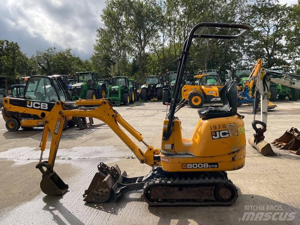 JCB 8008 CTS Mini ekskavatoriai < 7 t