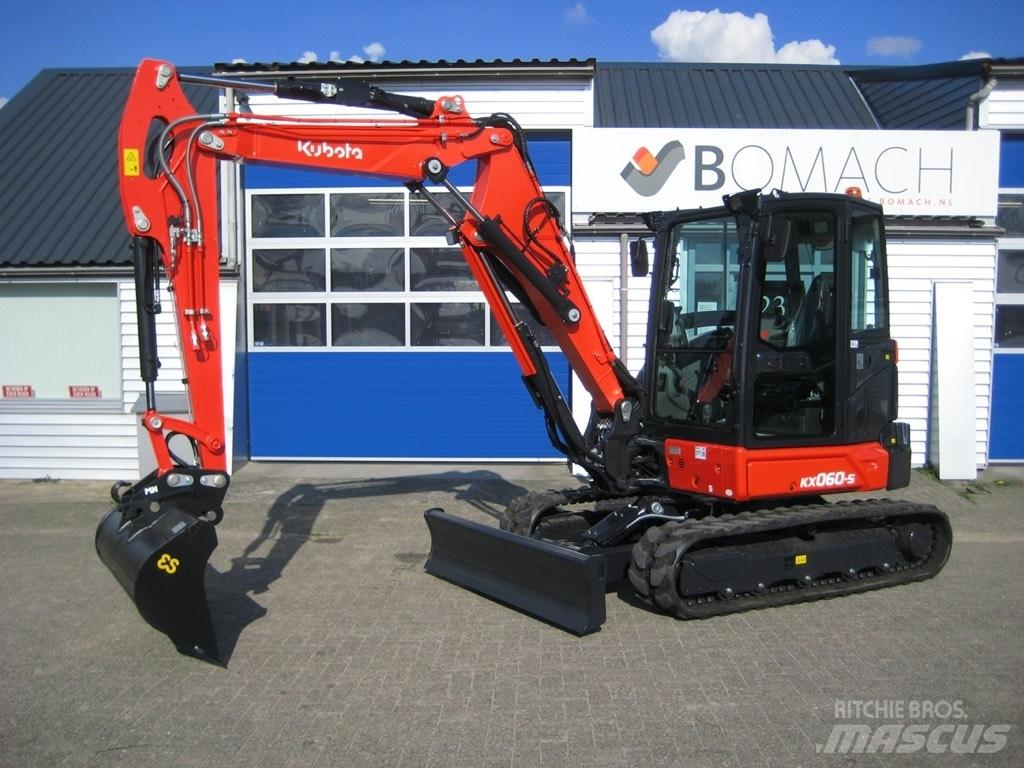 Kubota KX060-5 VA Vidutinės galios ekskavatoriai 7-12 t