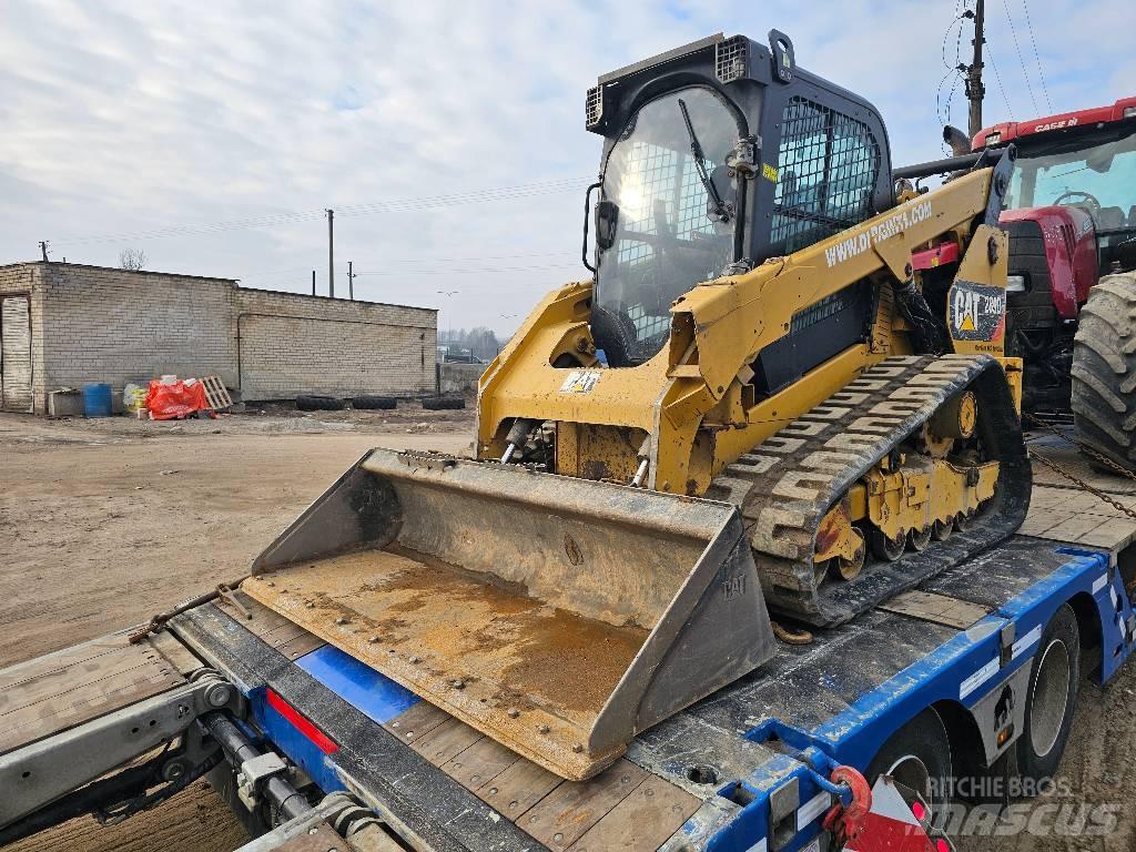 CAT 289 D Krautuvai su šoniniu pasukimu