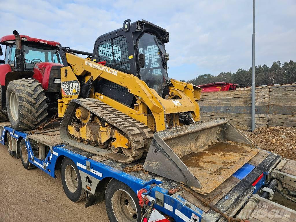 CAT 289 D Krautuvai su šoniniu pasukimu