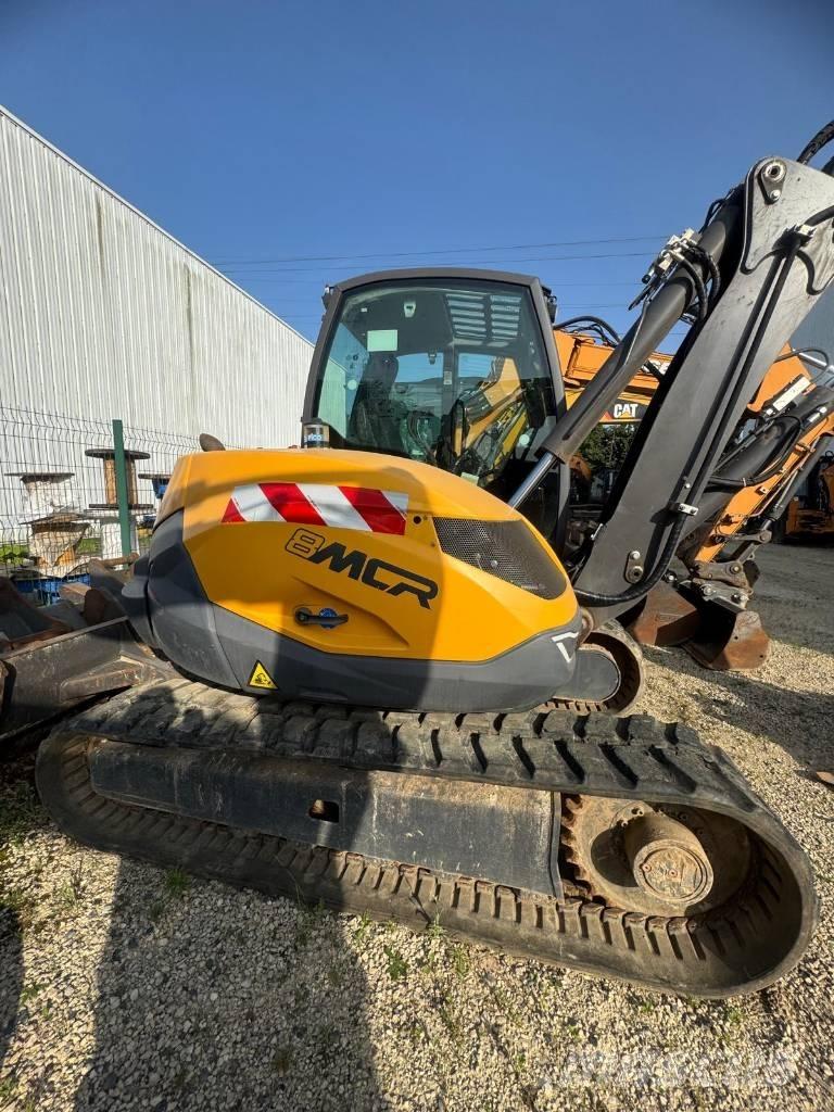 Mecalac 8 MCR Vidutinės galios ekskavatoriai 7-12 t