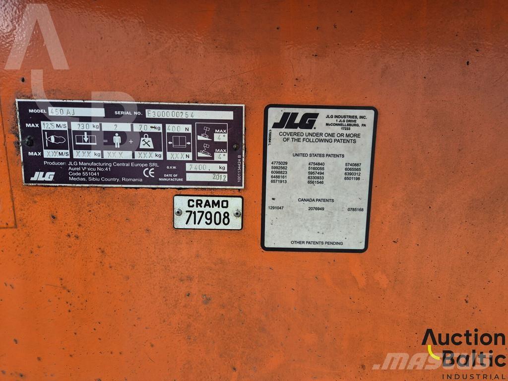 JLG 450 AJ II Alkūniniai keltuvai