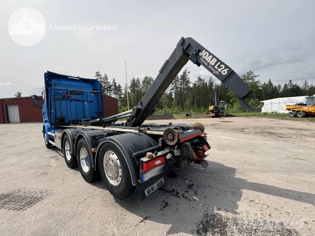 Scania R 490 LB Sunkvežimiai su keliamuoju kabliu