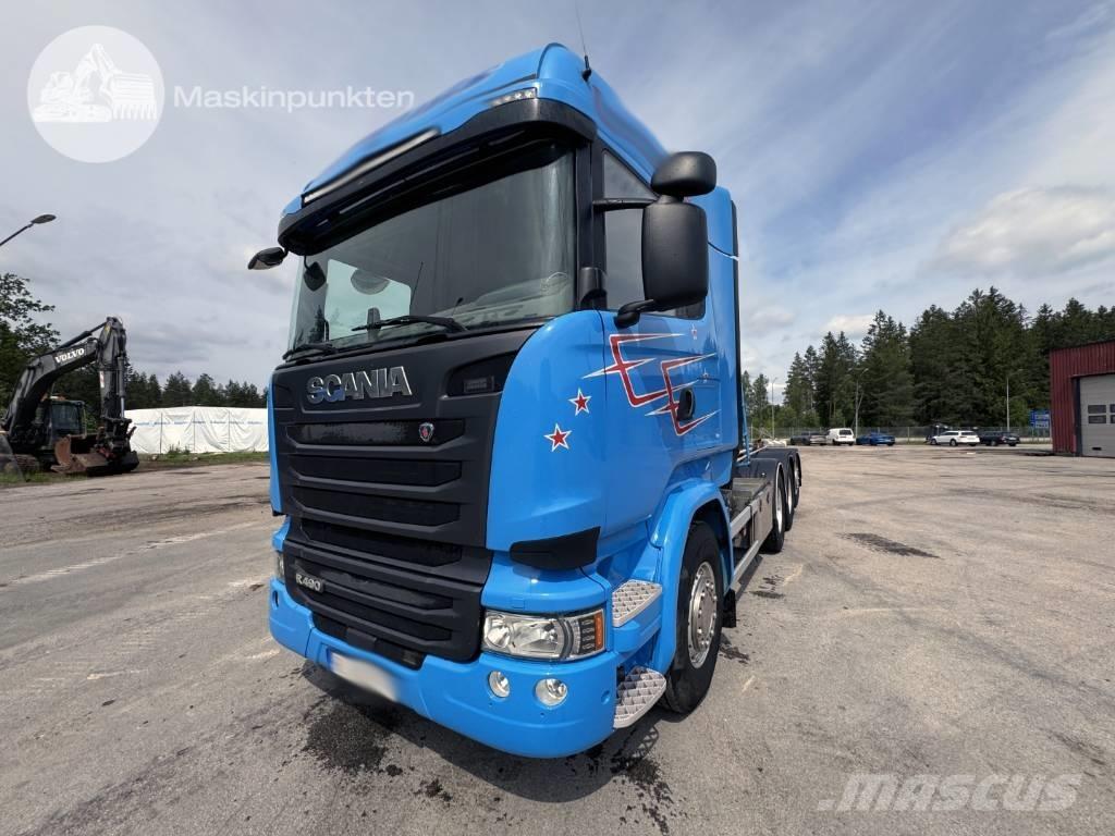 Scania R 490 LB Sunkvežimiai su keliamuoju kabliu