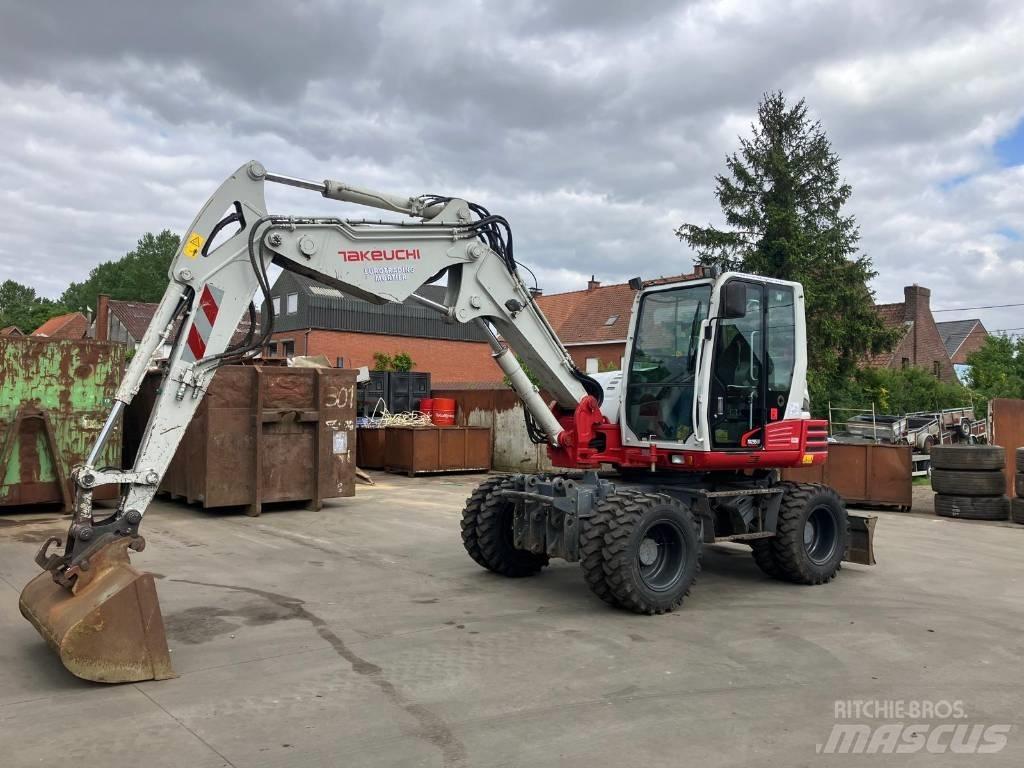Takeuchi TB 295 W Ratiniai ekskavatoriai