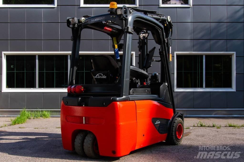 Linde E20L-02 Elektriniai šakiniai krautuvai