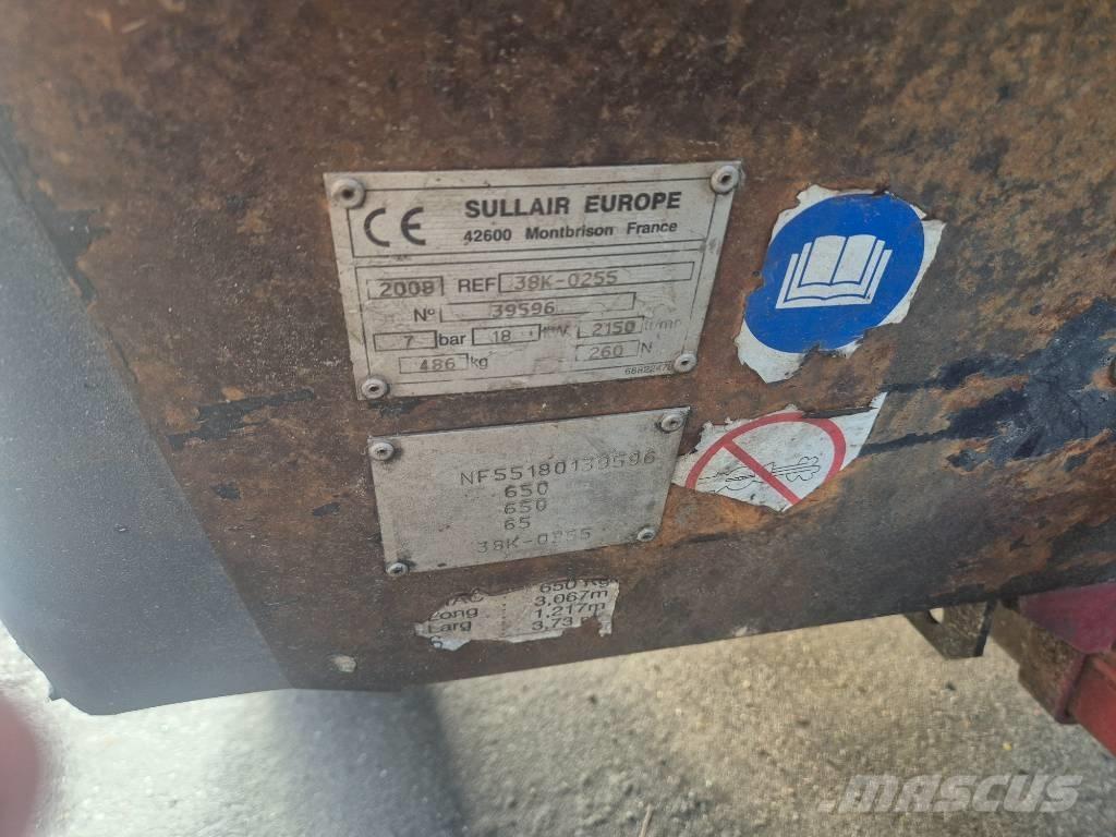 Sullair 38 K Kompresoriai