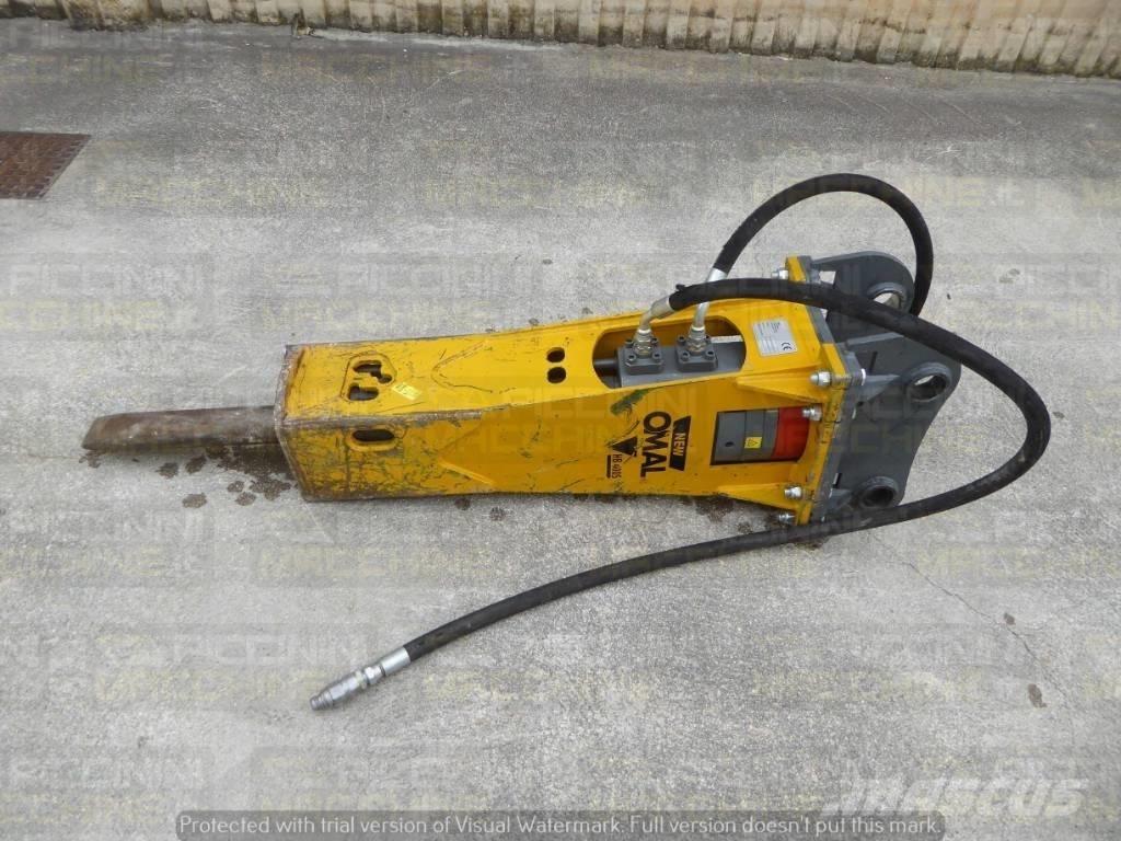  OMAL HB400S Hidrauliniai kūjai / Trupintuvai