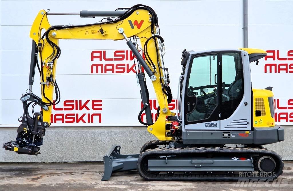 Wacker Neuson ET 90 Vidutinės galios ekskavatoriai 7-12 t