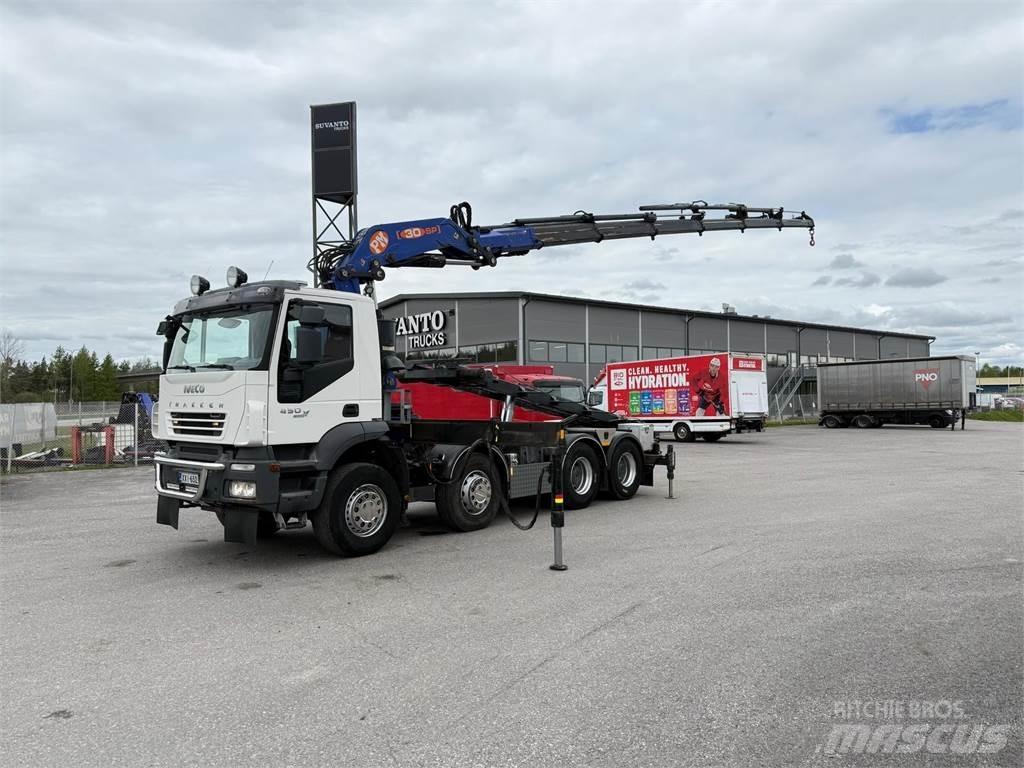 Iveco 410T45 8x4 Automobiliniai kranai
