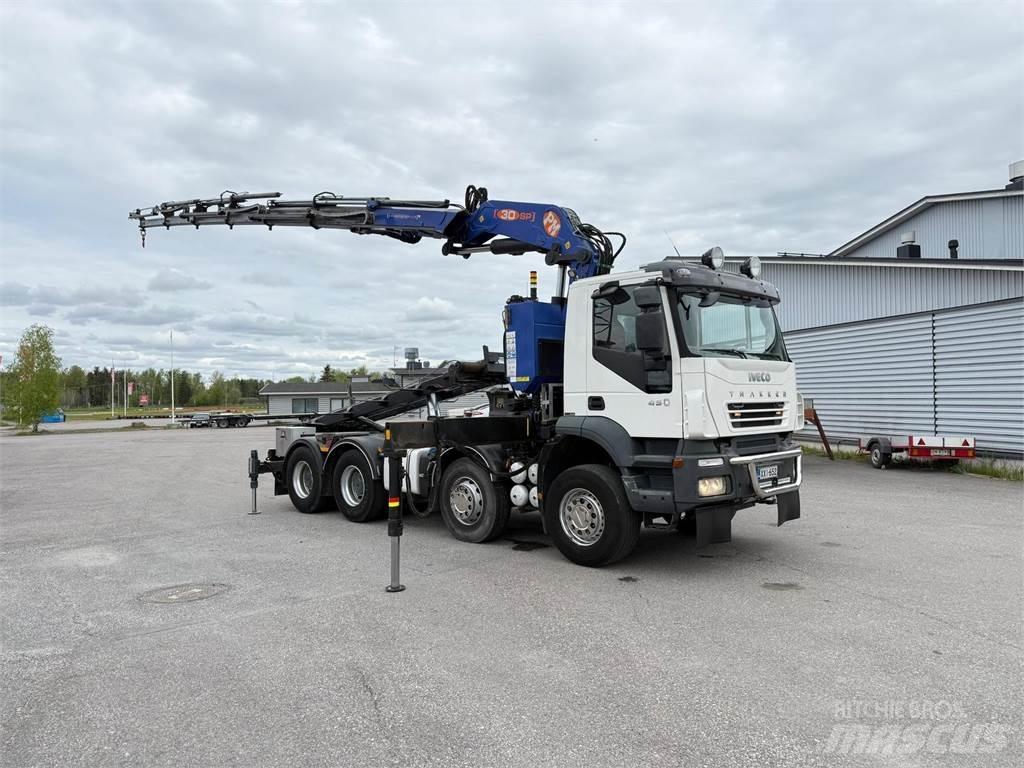 Iveco 410T45 8x4 Automobiliniai kranai