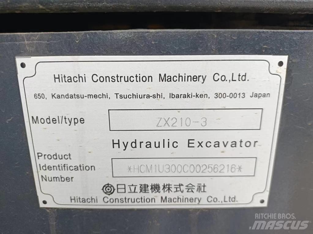 Hitachi ZX210 Vikšriniai ekskavatoriai