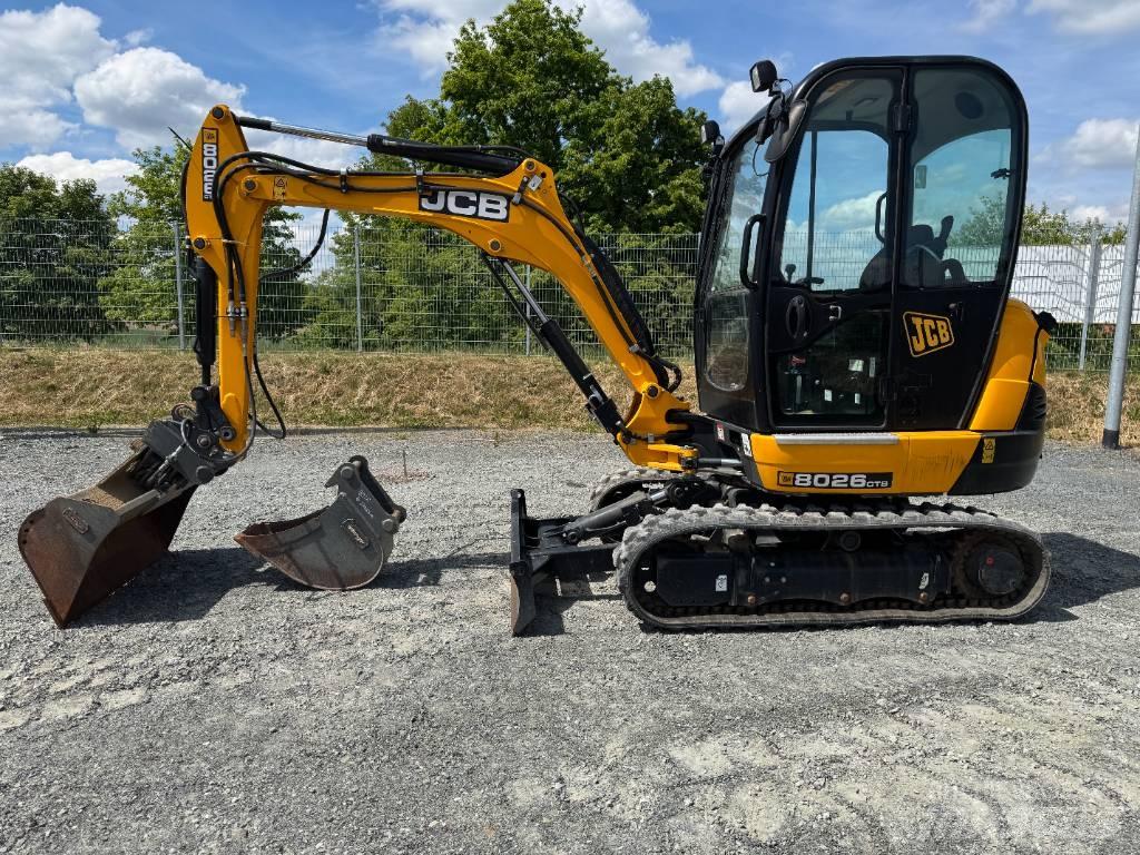 JCB 8026CTS Vikšriniai ekskavatoriai