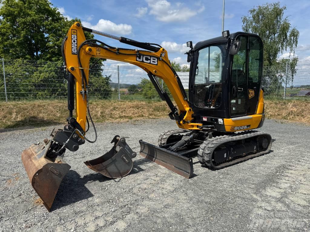 JCB 8026CTS Vikšriniai ekskavatoriai