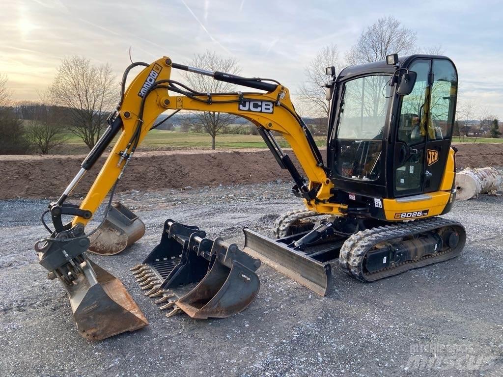 JCB 8026CTS Vikšriniai ekskavatoriai