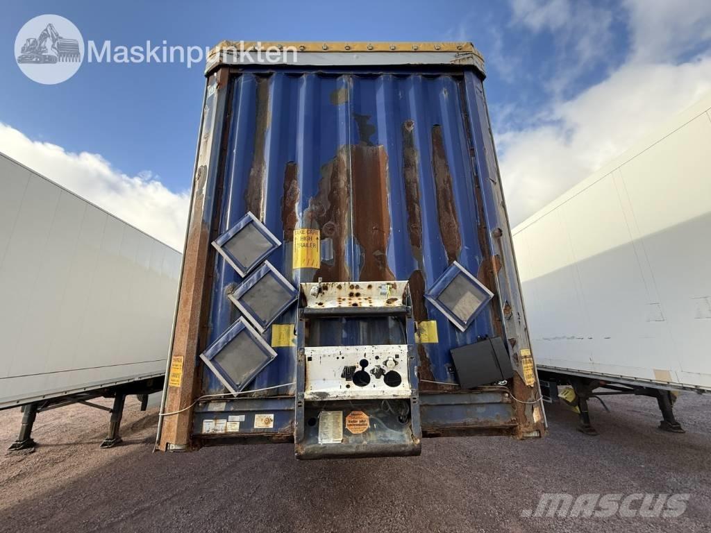 Krone SD Profi-liner Priekabos su tentu