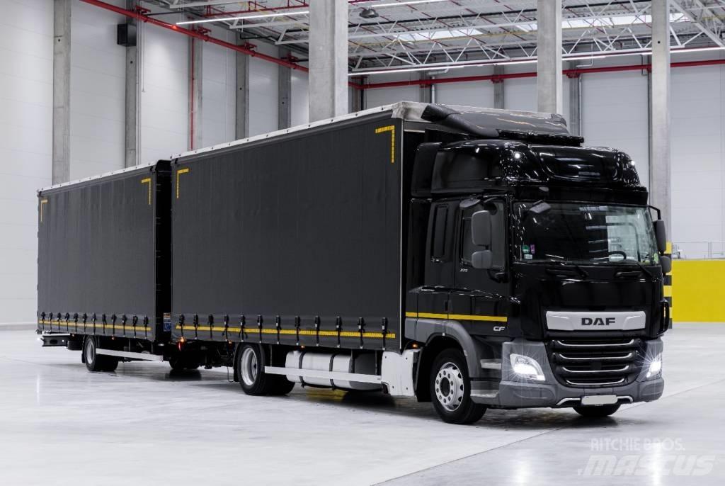 DAF CF FA370 Priekabos su tentu
