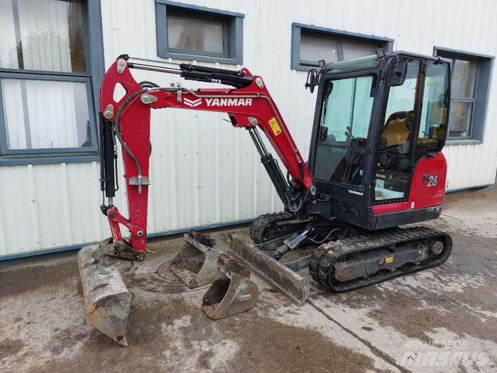 Yanmar SV26 Mini ekskavatoriai < 7 t