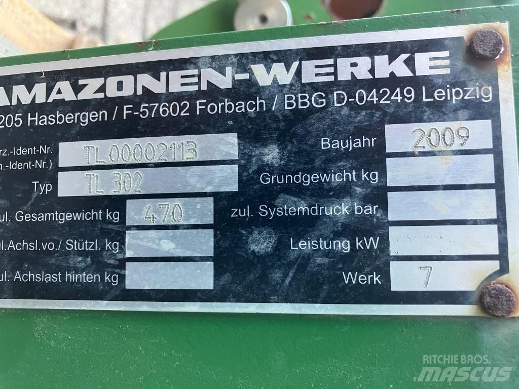 Amazone TL 302 Kita kultivavimo technika ir priedai