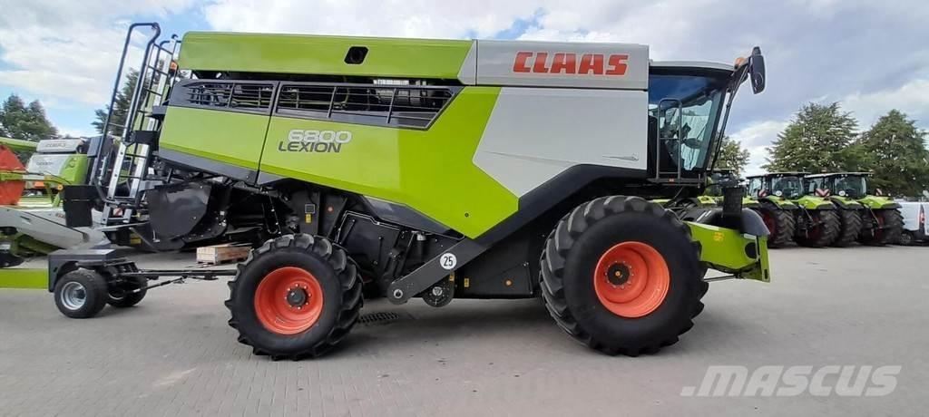 CLAAS LEXION 6800 Derliaus nuėmimo kombainai