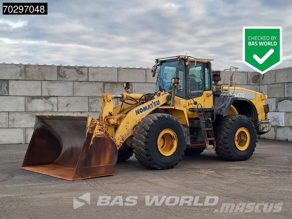 Komatsu WA470 -7 Naudoti ratiniai krautuvai