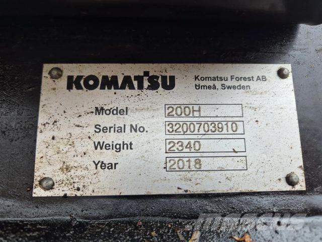Komatsu 901 XC Miško technika (Harvesteriai)