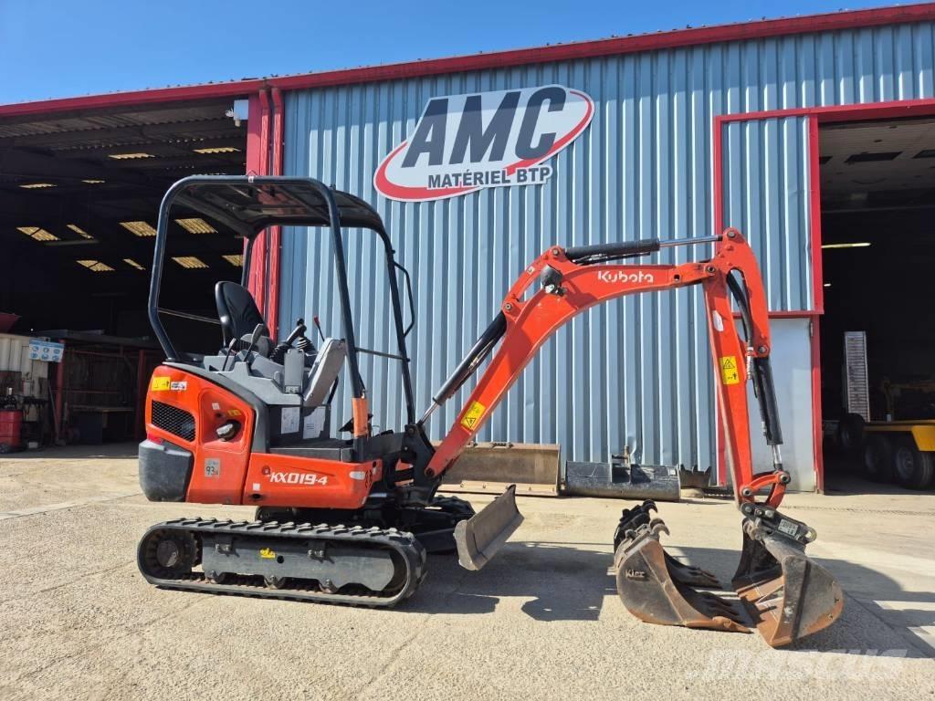 Kubota KX 019-4 Mini ekskavatoriai < 7 t