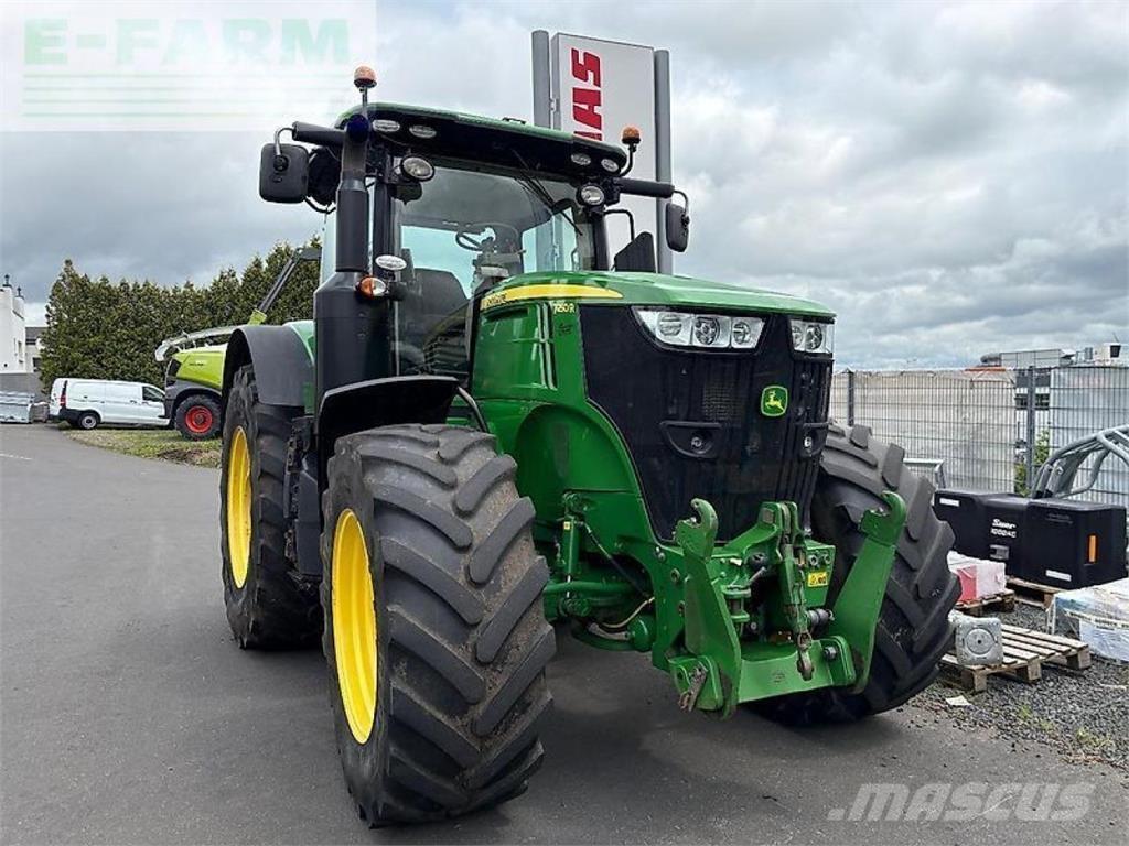 John Deere 7250 r Traktoriai
