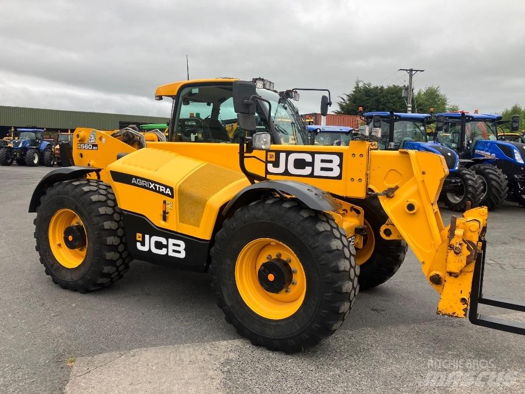 JCB 560-80 Agri Xtra Teleskopiniai krautuvai žemės ūkiui